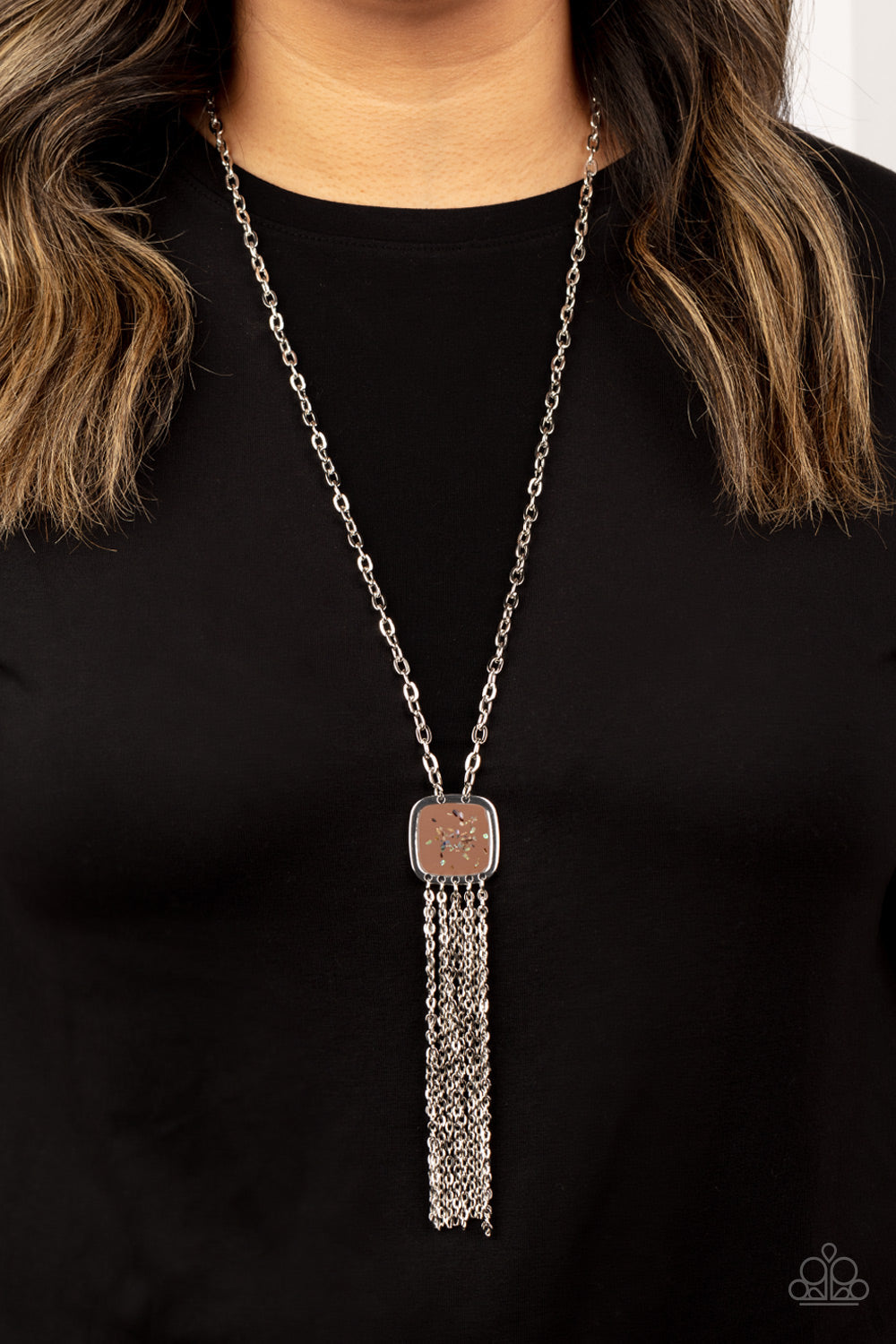 Seaside Season - Brown Paparazzi Necklace (#2057)