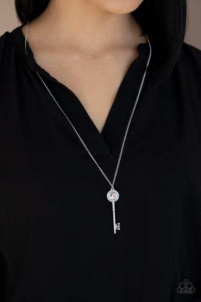Paparazzi Long Necklace - Secret Shimmer - Multi