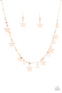 Starry Shindig - Copper Paparazzi Necklace