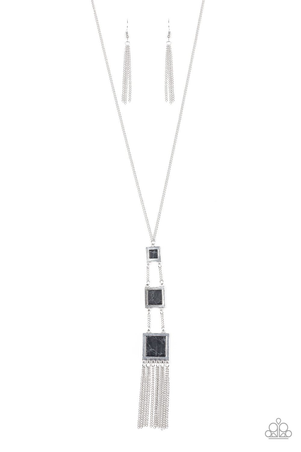 This Land Is Your Land - Black Paparazzi Necklace