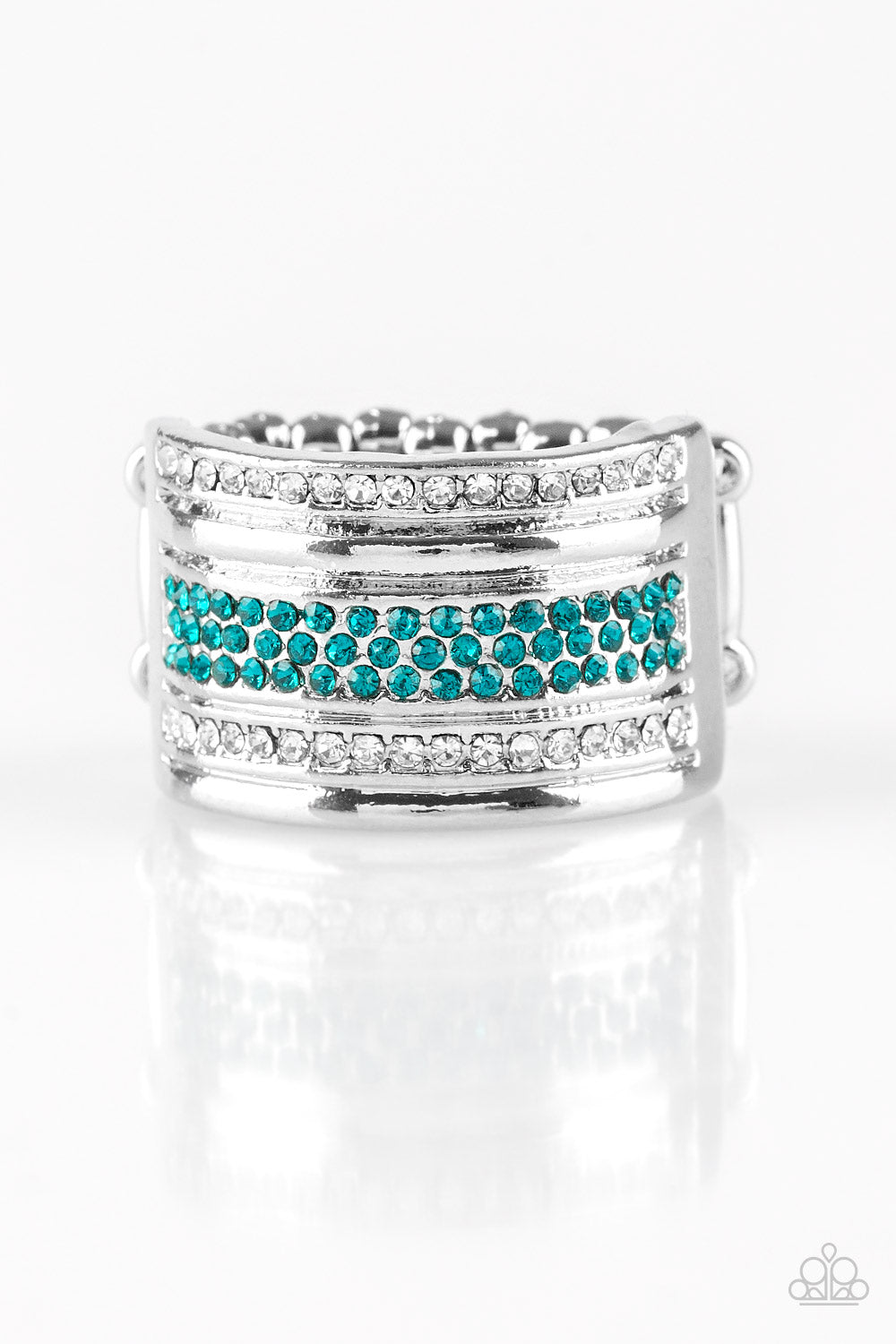 Paparazzi Ring - Top Dollar Drama - Blue (R125)