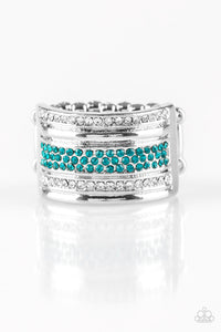 Paparazzi Ring - Top Dollar Drama - Blue (R125)