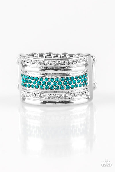 Paparazzi Ring - Top Dollar Drama - Blue (R125)
