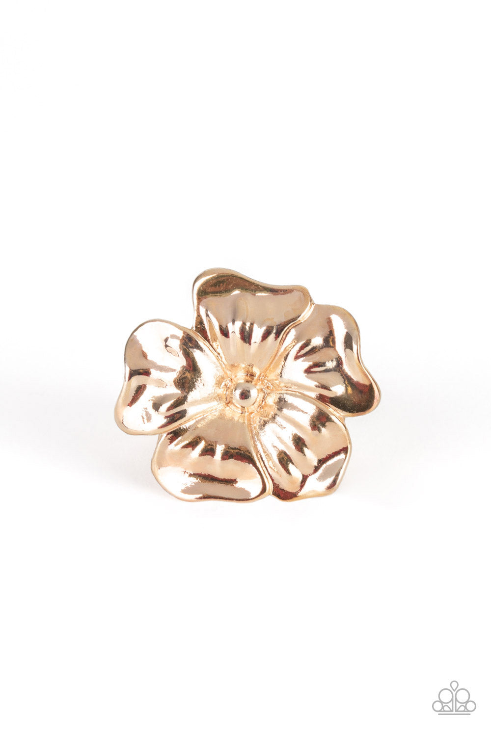 Tropical Gardens - Rose Gold Paparazzi Ring