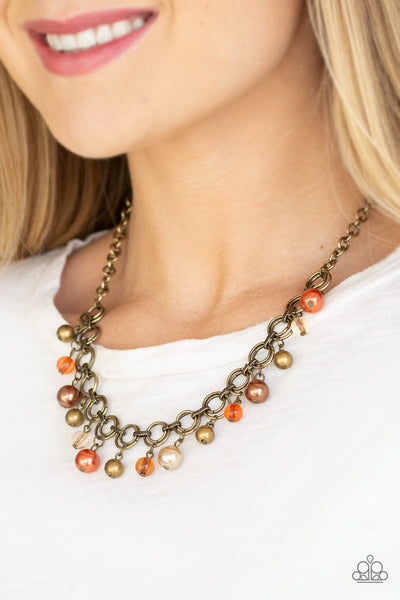Fiercely Fancy - Multi Paparazzi Necklace (#1660)