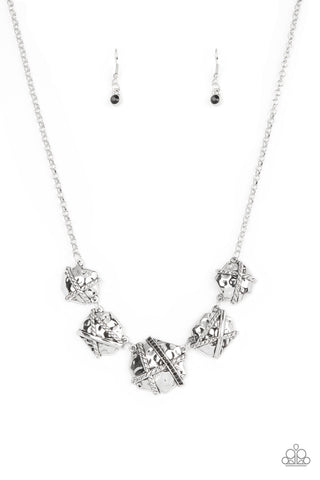 Keep Guard - Black Paparazzi Necklace (PZ-2490)