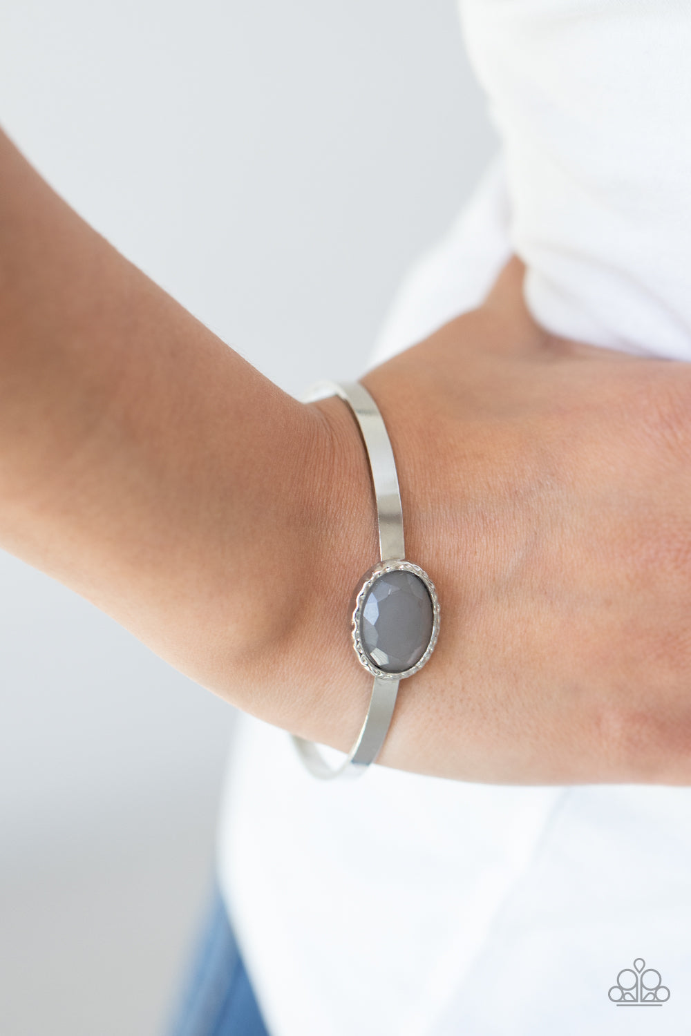 Misty Meadow - Silver Paparazzi Bracelet