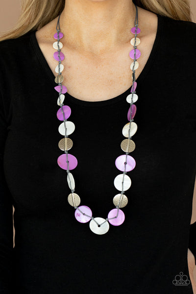 Seashore Spa - Purple Paparazzi Necklace