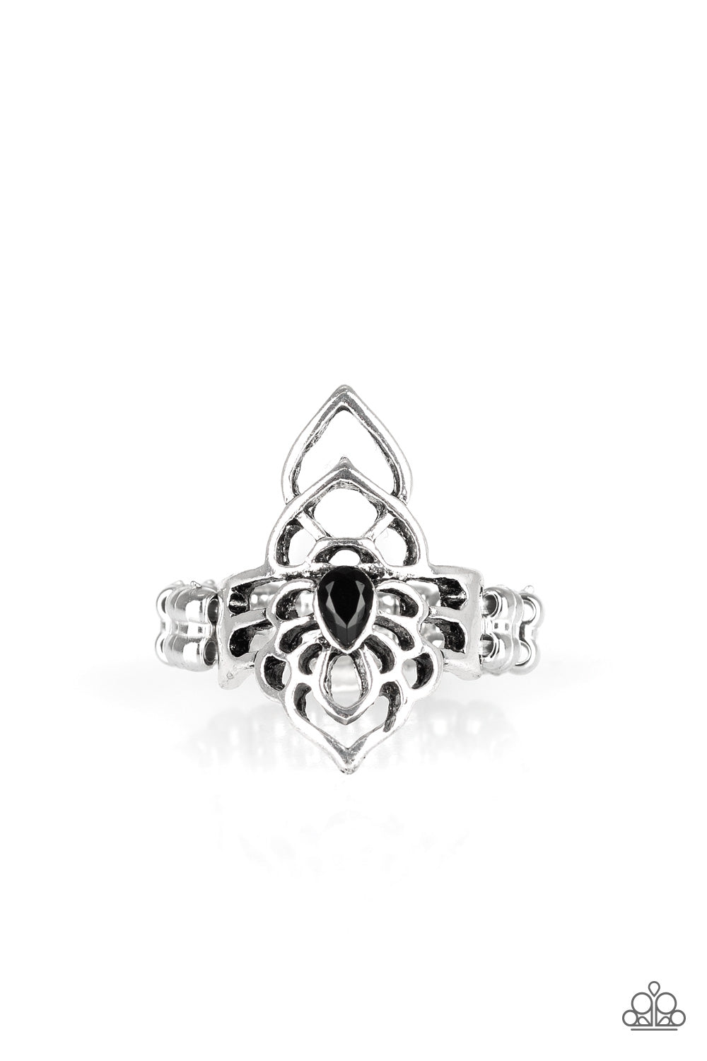 Taj MAHALO - Black Paparazzi Ring (R056)