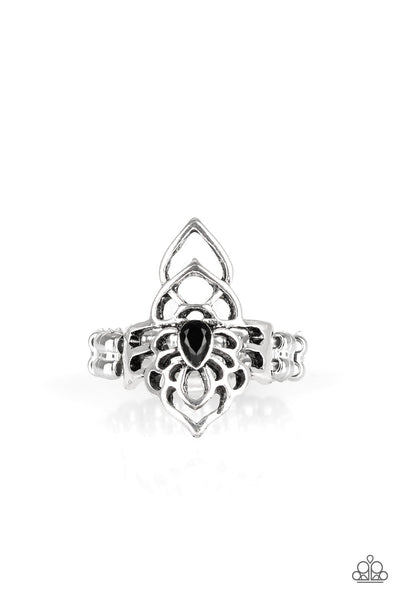 Taj MAHALO - Black Paparazzi Ring (R056)