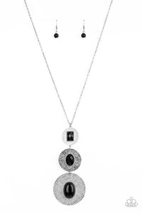 Talisman Trendsetter - Black Paparazzi Necklace (#4745)