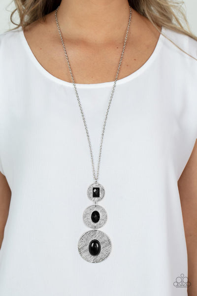 Talisman Trendsetter - Black Paparazzi Necklace (#4745)