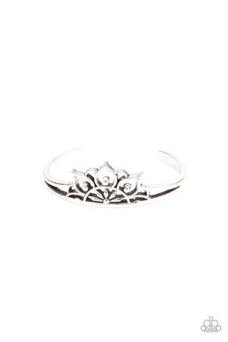 Mandala Mindfulness - Silver Paparazzi Bracelet