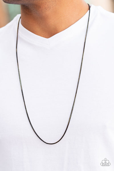 Paparazzi Men's Necklace - Mixed Mayhem - Gold (#035)