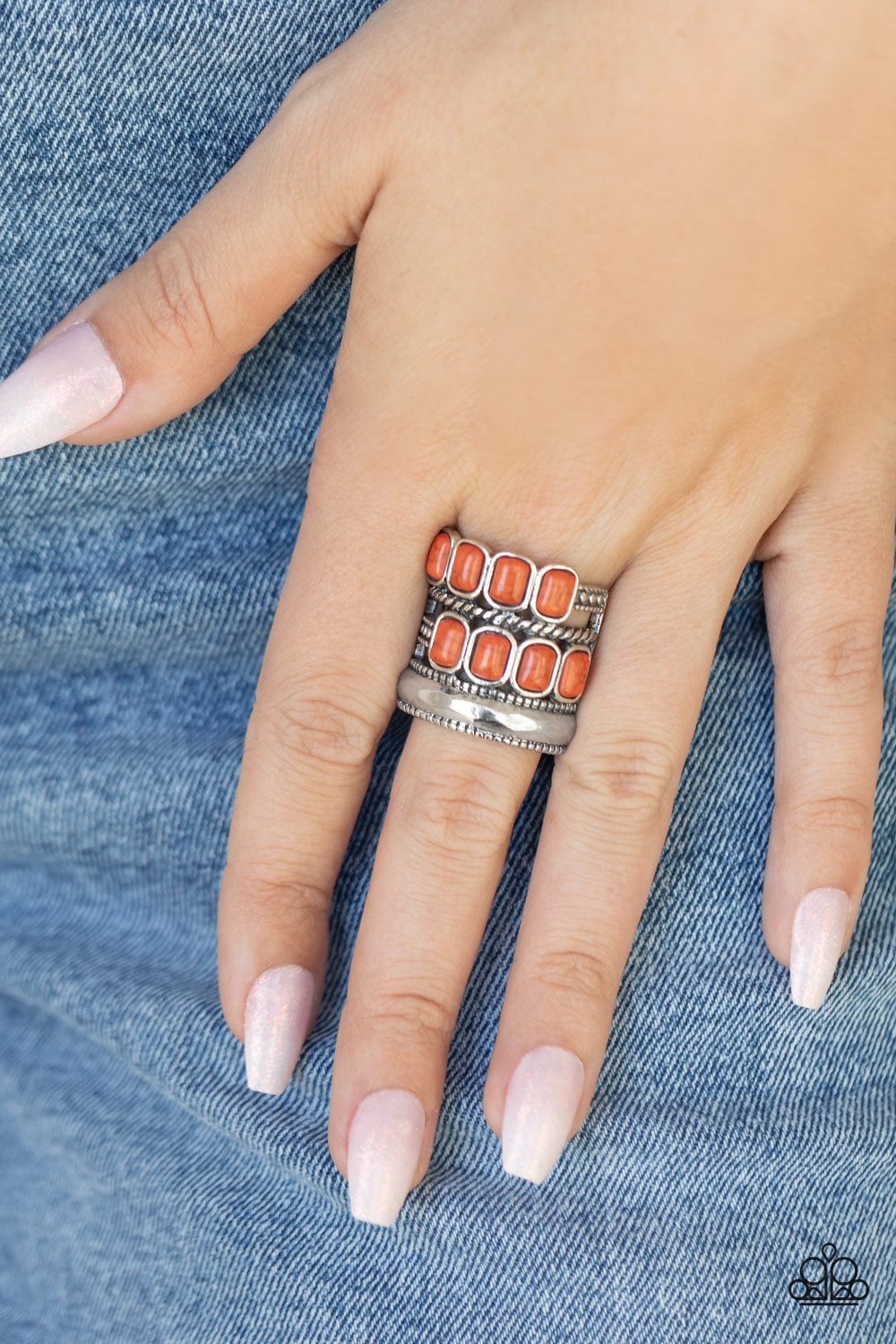 Mojave Monument - Orange Paparazzi Ring Convention 2021 (P28)