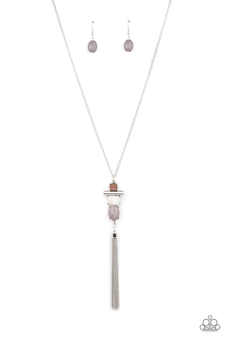 Natural Novice - Silver Paparazzi Necklace