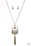 Never ZOO Much - Brass Paparazzi Necklace
