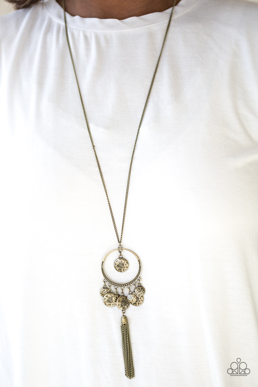 Never ZOO Much - Brass Paparazzi Necklace