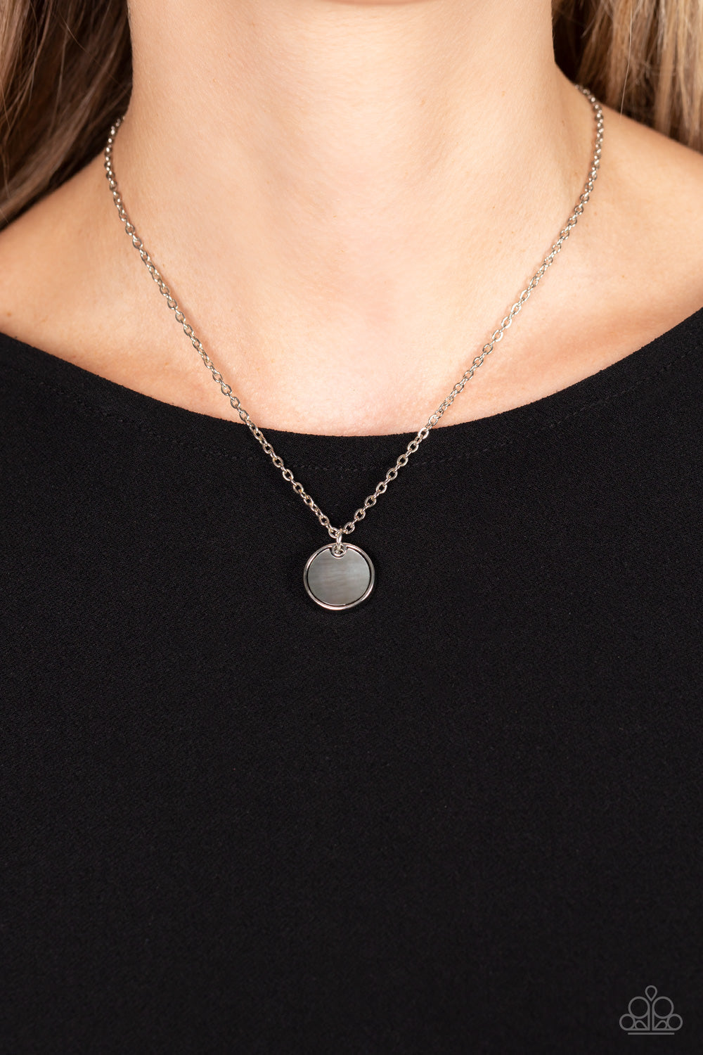 New Age Nautical - Silver Paparazzi Necklace (#2630)