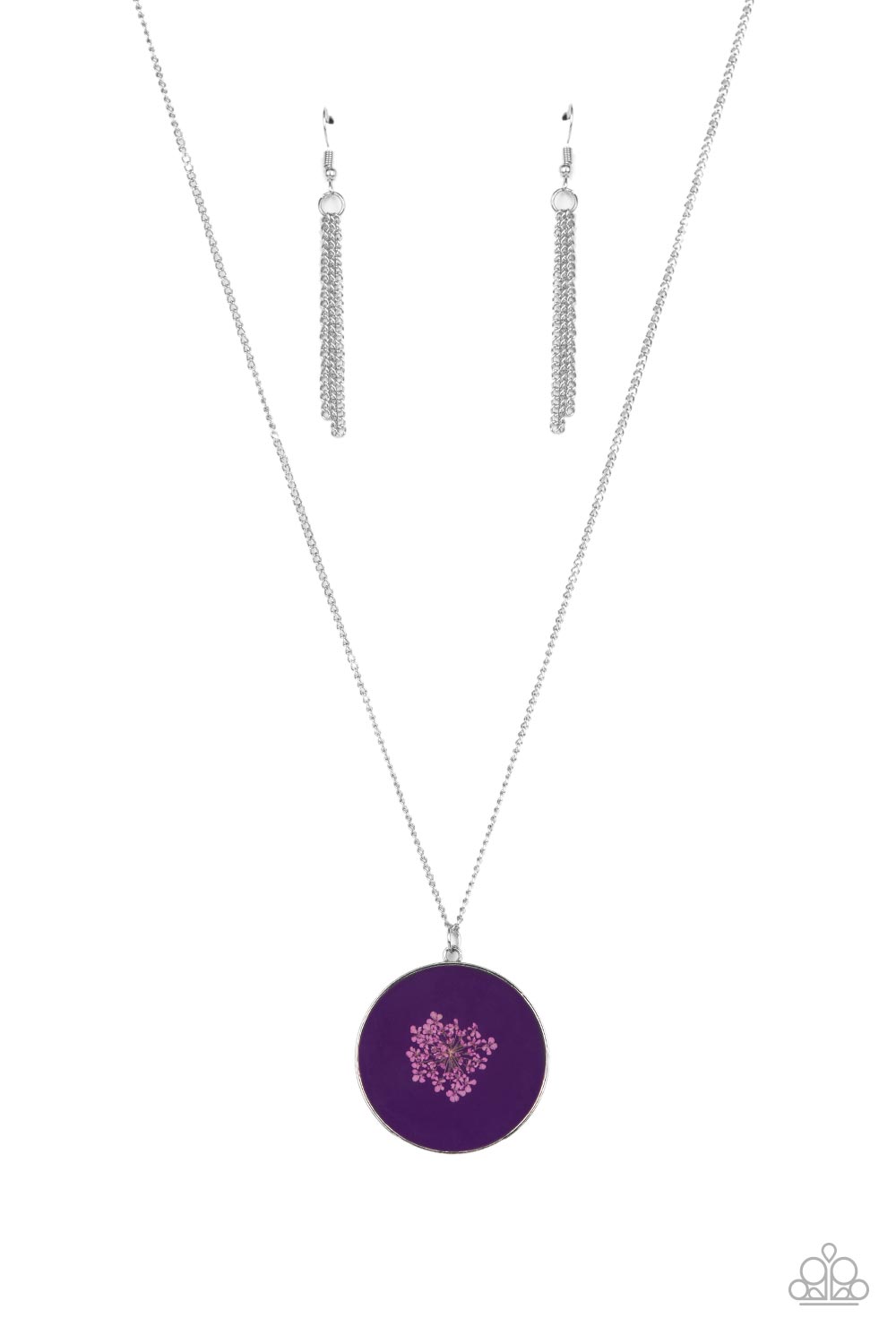 Prairie Picnic - Purple Paparazzi Necklace (#4610)