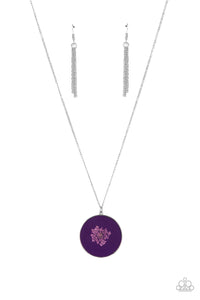 Prairie Picnic - Purple Paparazzi Necklace (#4610)