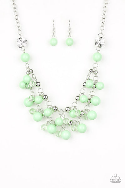 Paparazzi Necklace - Seaside Soiree - Green (#1343)