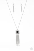 Shimmer Sensei - Black Paparazzi Necklace (PZ-925)