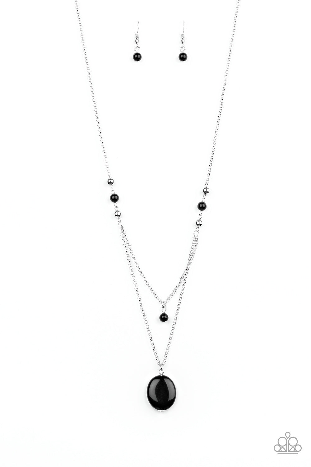 Paparazzi Necklace - Time To Hit The ROAM - Black (PZ-1064)