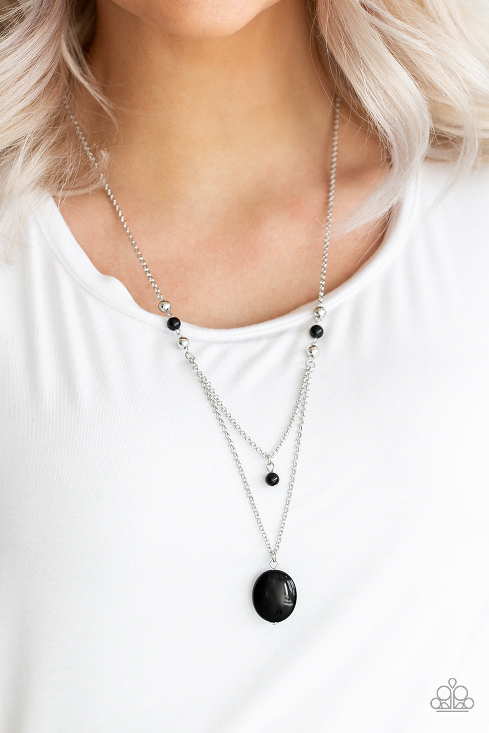 Paparazzi Necklace - Time To Hit The ROAM - Black (PZ-1064)