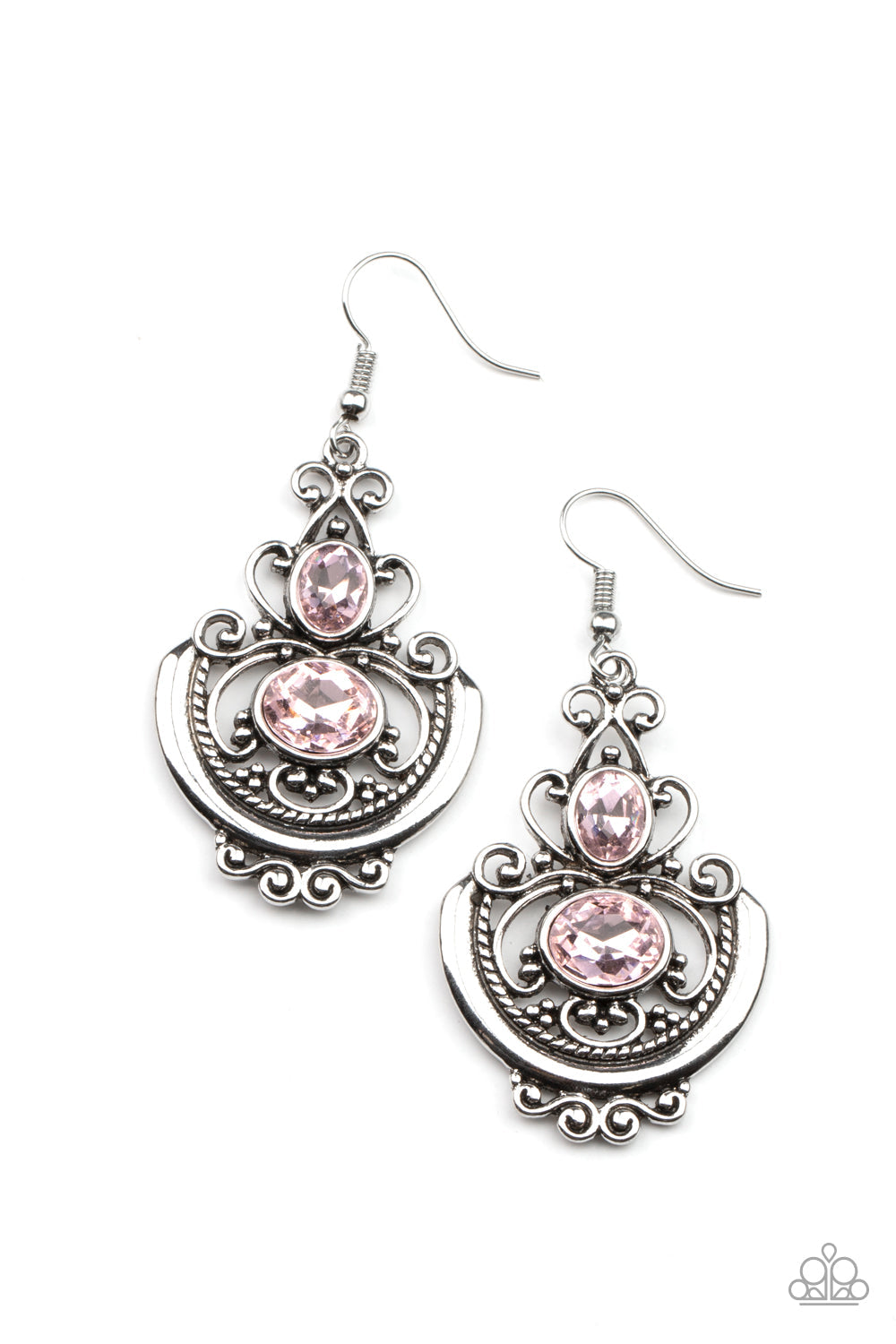 Unlimited Vacation - Pink Paparazzi Earrings