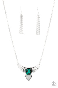 You the TALISMAN! - Green Paparazzi Necklace