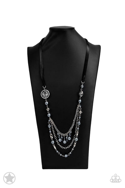 Paparazzi Blockbuster Necklace - All The Trimmings - Black
