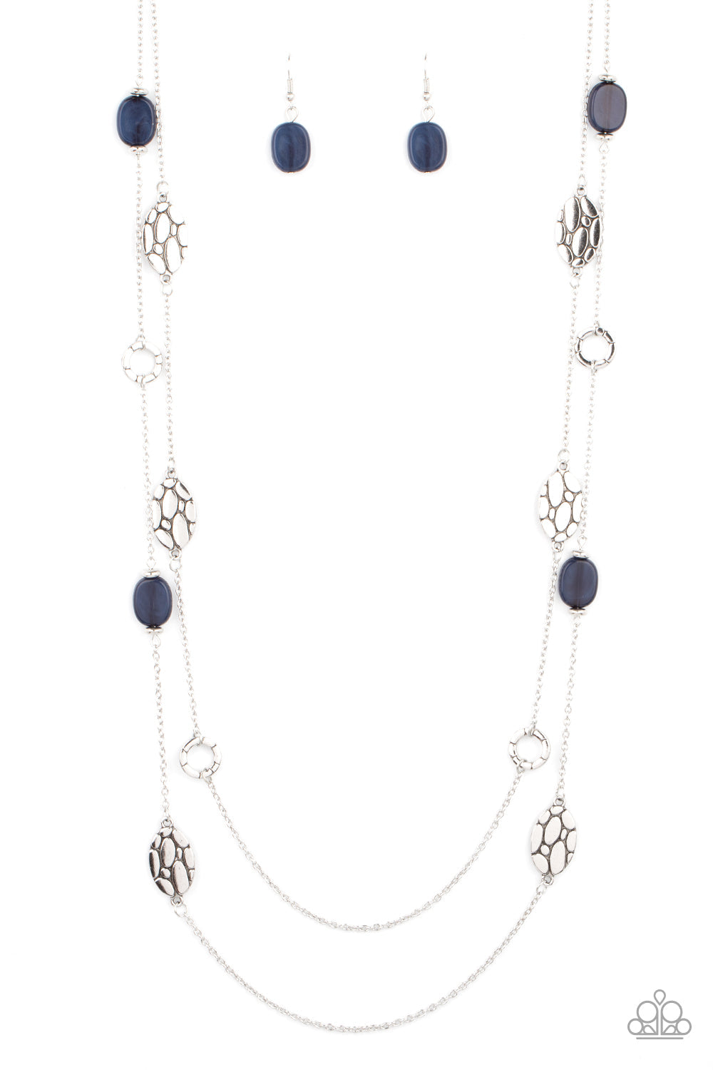 Cobble Creeks - Blue Paparazzi Necklace