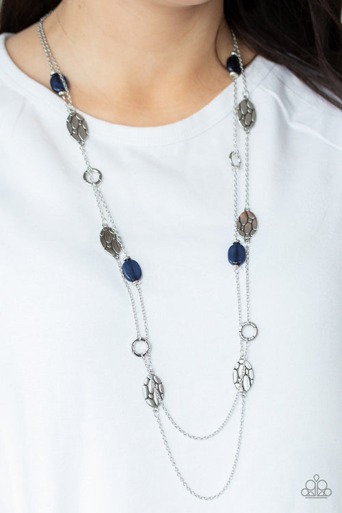 Cobble Creeks - Blue Paparazzi Necklace