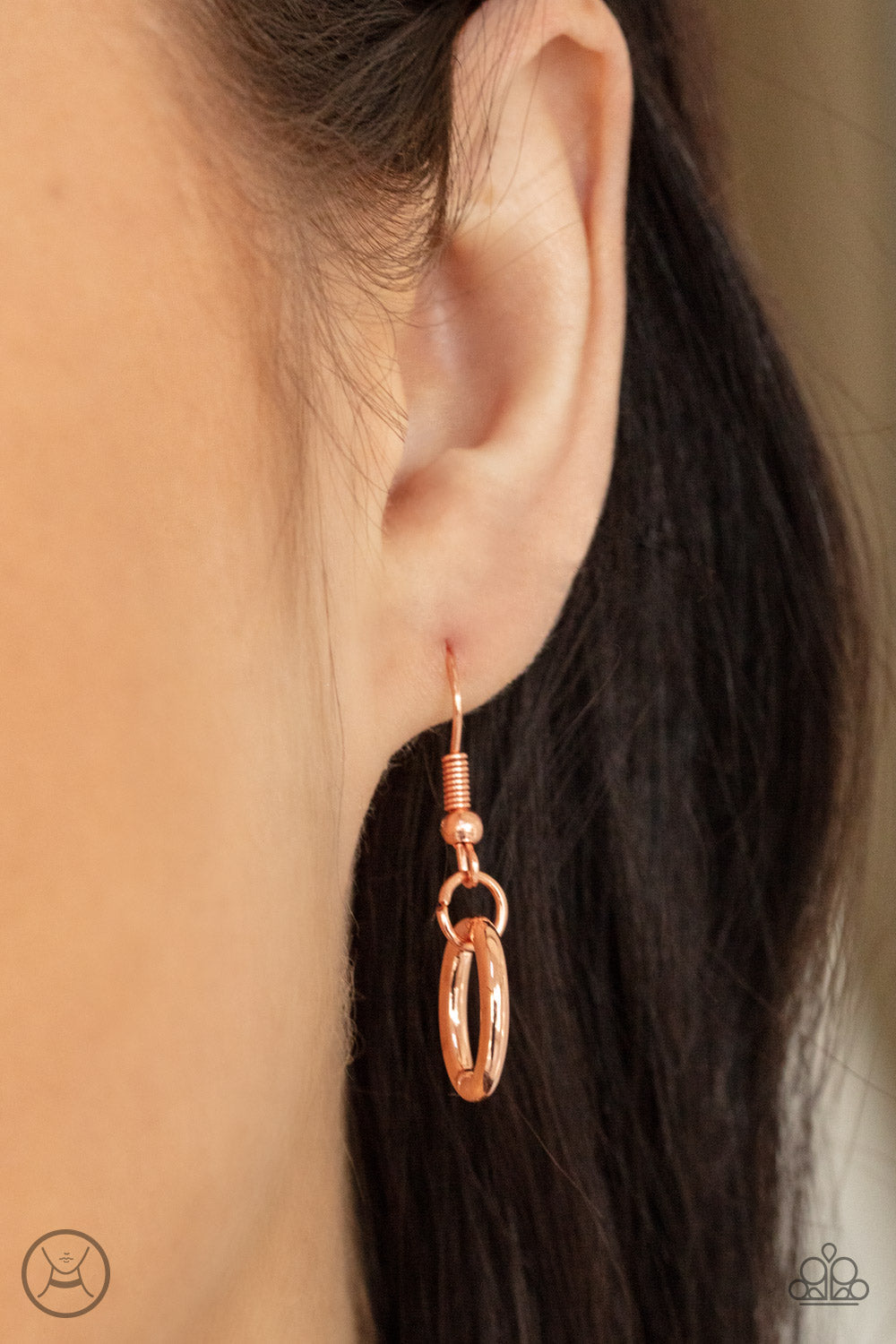 Craveable Couture - Copper Paparazzi Necklace (#4029)