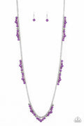Miami Mojito - Purple Paparazzi Necklace (PZ-4149)
