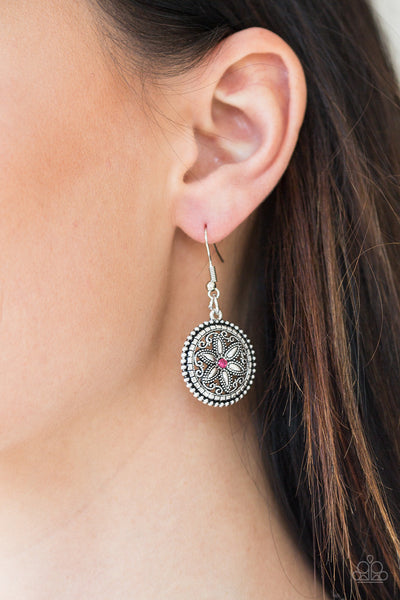 Written In The STAR LILIES - Pink Paparazzi Necklace (#1711)