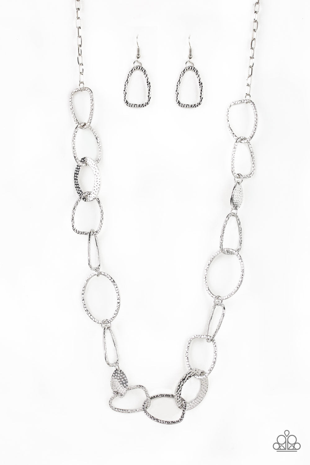 Paparazzi Necklace - Metro Nouveau - Silver (#797)