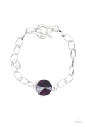 Paparazzi Bracelet - All Aglitter - Purple (#2071)