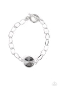 Paparazzi Bracelet - All Aglitter - Silver (#1786)
