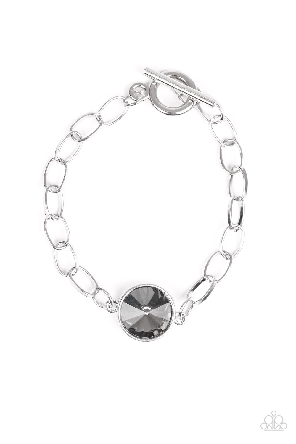Paparazzi Bracelet - All Aglitter - Silver (#1786)