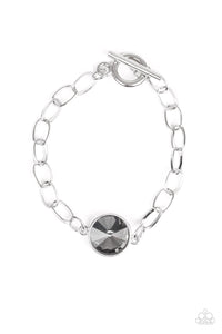 Paparazzi Bracelet - All Aglitter - Silver (#1786)