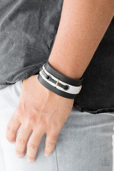Paparazzi Urban Bracelet - Bear Lake - Black (UB119)