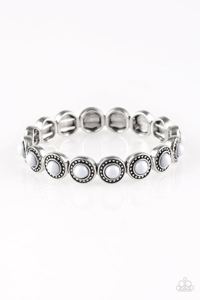 Paparazzi Bracelet - Globetrotter Goals - Silver (#1559)