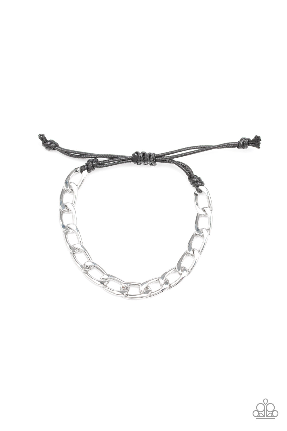 Paparazzi Uniquely Urban Men's Line - Goalpost - Silver