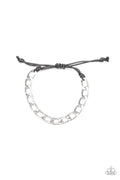 Paparazzi Uniquely Urban Men's Line - Goalpost - Silver