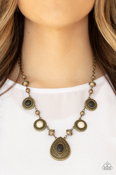 Mayan Magic - Multi-Paparazzi Necklace (#579)