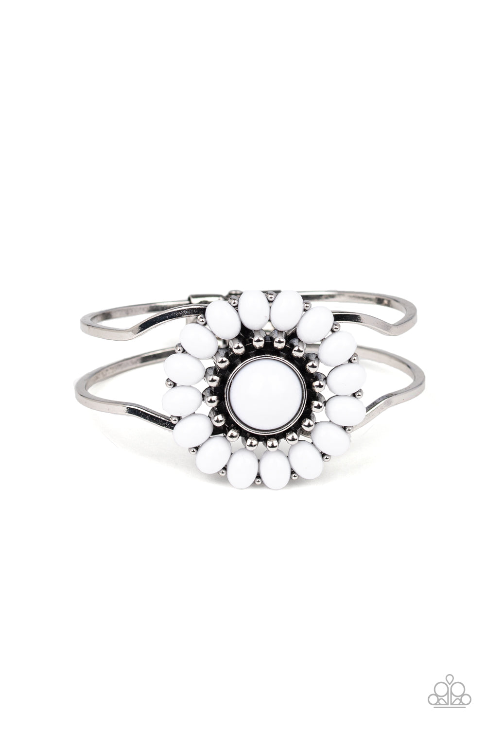 Paparazzi Bracelet - Posy Pop - White