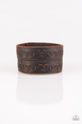 Paparazzi Urban Bracelet - Ride and Wrangle - Brown (UB137)