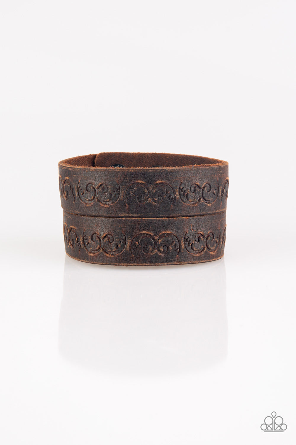 Paparazzi Urban Bracelet - Ride and Wrangle - Brown (UB137)